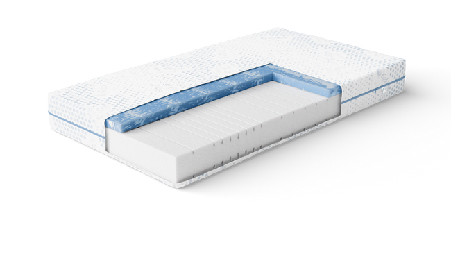 Matratze "Elektra" 7-Zonen mit GEL-Memoryfoam & Komfortschaum