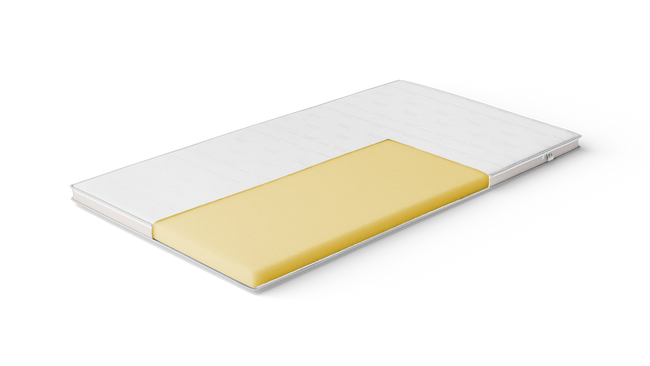 Topper "Visco" mit VISCO-Memoryfoam RG 50 und TENCEL™ oder FRESH+ Bezug