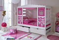 Hausbett "Lio" 90x200 Kiefer massiv weiß