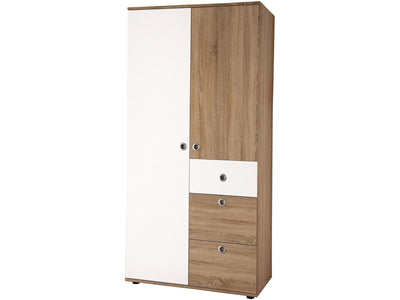 Kleiderschrank 2-türig "Milu" - TiCAA Kindermöbel