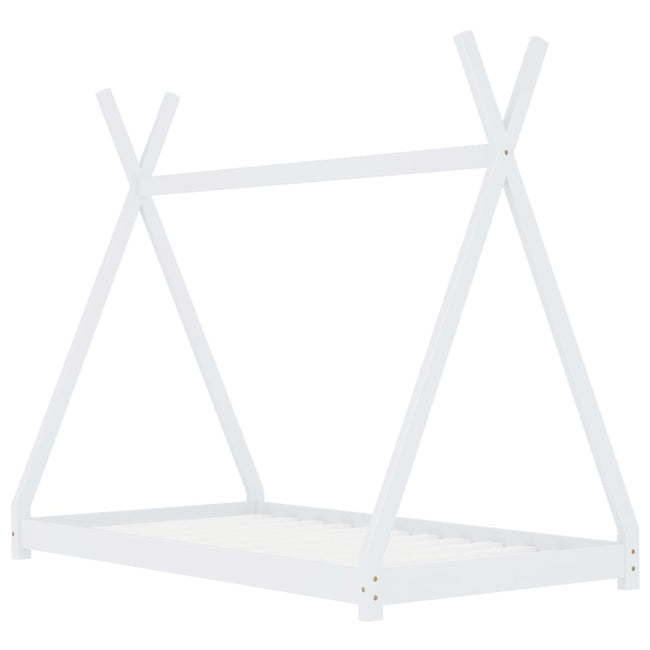 Tipi Kinderbett "Inka" inkl. Lattenrost 90x200 cm Kiefer massiv