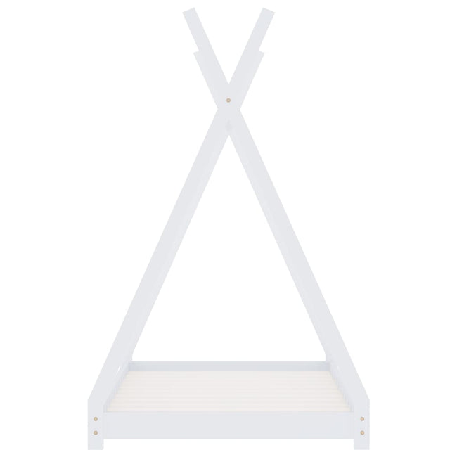 Tipi Kinderbett "Inka" inkl. Lattenrost 90x200 cm Kiefer massiv