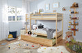 Etagenbett "Finn" 90x200 Kiefer massiv