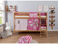 Etagenbett "Erni" Vertikal 90x200 Buche massiv Natur