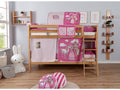 Etagenbett "Erni" Vertikal 90x200 Buche massiv Natur