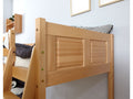 Etagenbett "Erni" Country 90x200 Buche massiv Natur