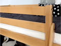 Etagenbett "Erni" Country 90x200 Buche massiv Natur