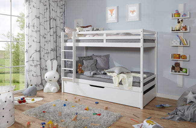 Etagenbett "Finn" 90x200 Kiefer massiv