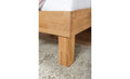 Einzelbett Futonbett "Luis" 140x200 Eiche massiv
