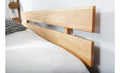 Einzelbett Futonbett "Luis" 140x200 Eiche massiv