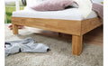 Einzelbett Futonbett "Luis" 140x200 Eiche massiv