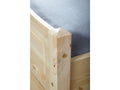 Doppelbett "Leni" 140x200 Kiefer massiv - mit Zusatzbett
