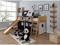 Rutschbett "Ekki" Country 90x200 Buche massiv Natur - TiCAA Kindermöbel